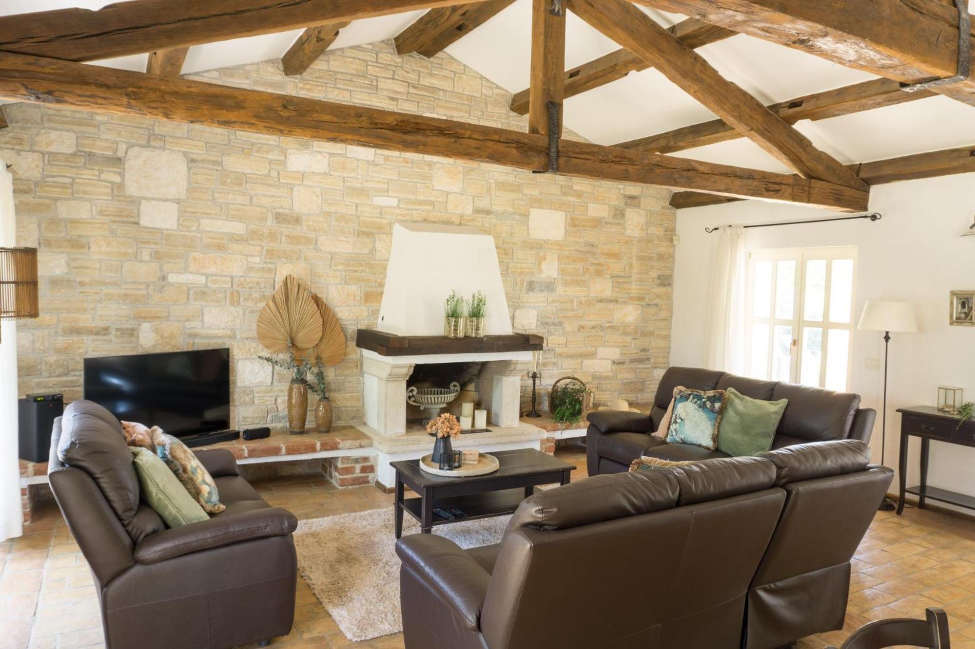 Villa Melissa - Istrisches Steinhaus Mit Pool In Guter Lage Sveti Lovreč Pazenatički 외부 사진